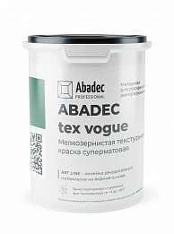 ABADEC TEX VOGUE  Мелкозернистая текстурная краска суперматовая